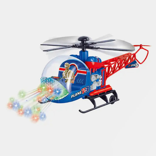 Universal Electric Gear Helicopter With Light & Music For Kids