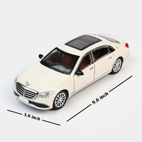 Alloy Pullback Simulation Vehicle With Light