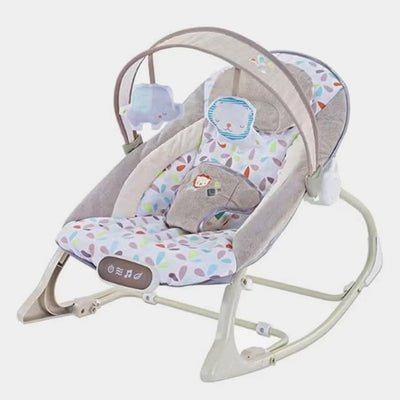 Baby Rocking Chair | 2-in-1 | 29287 | Gray/White