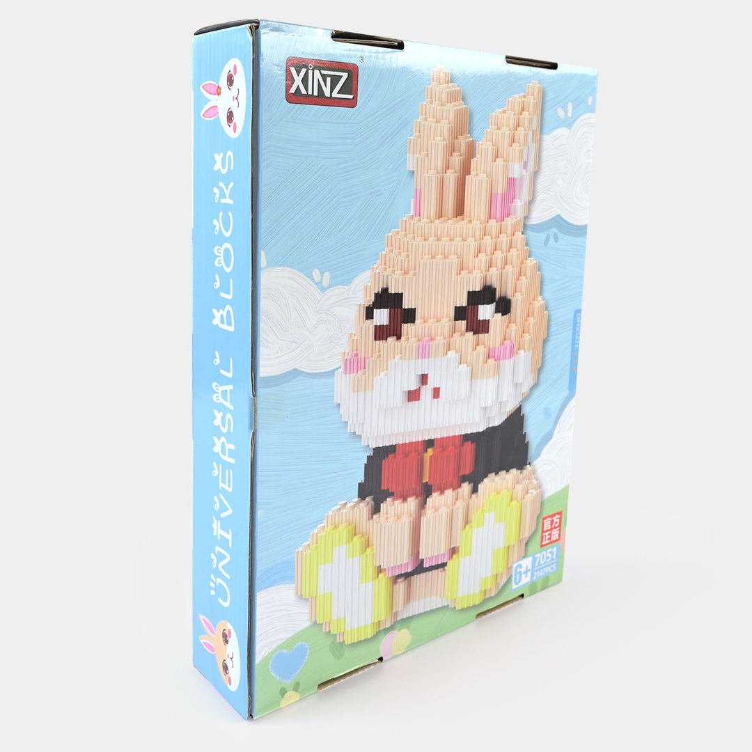 Mechanical Rabbit Building Blocks Gentleman Rabbit Universal Building Blocks | 2147PCs Price in Pakistan ...
