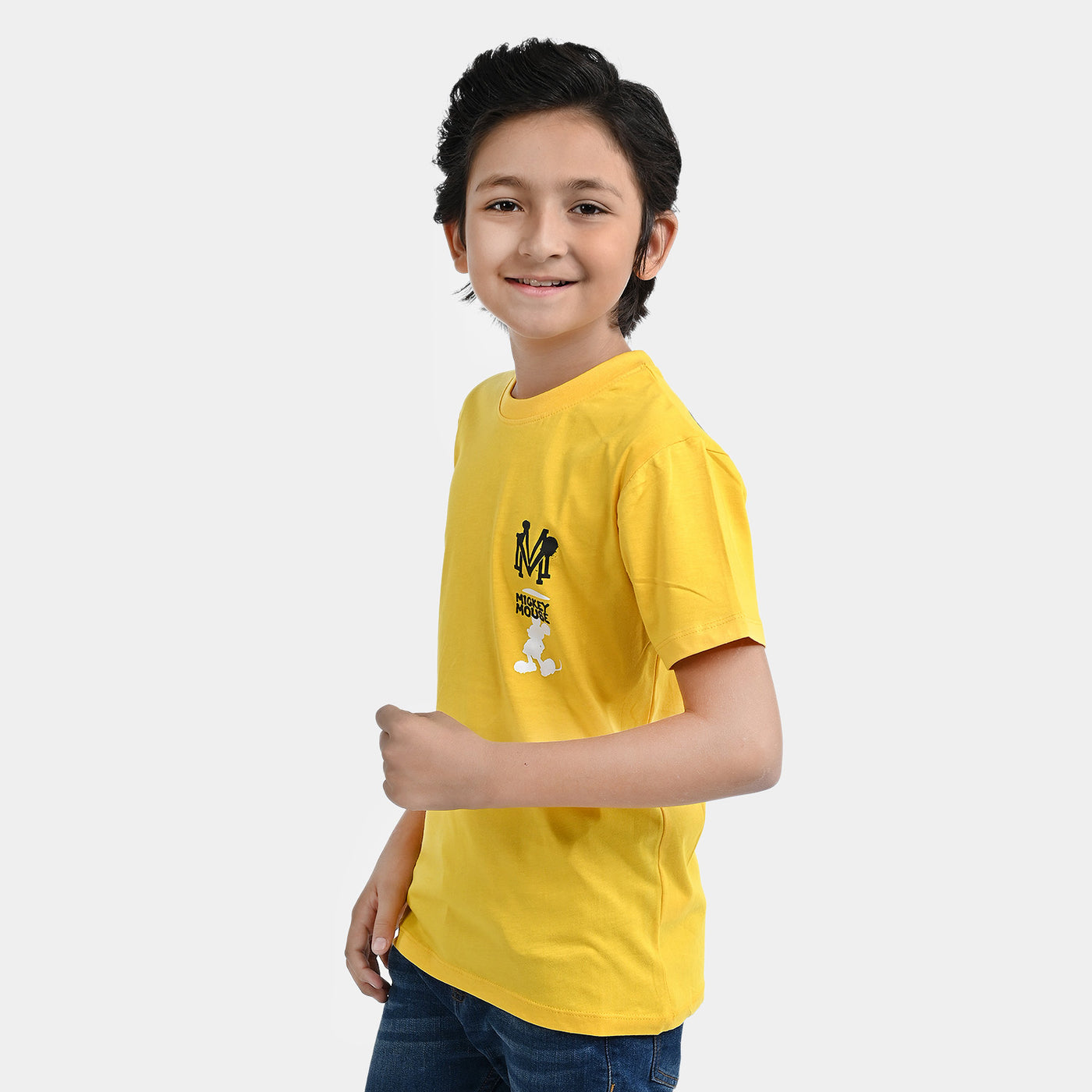 Boys Cotton Jersey T-Shirt H/S Character| Yellow