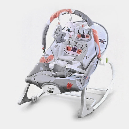 Baby Rocker Seat - Grey