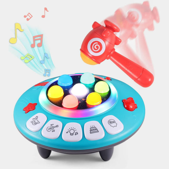 Whack A Mole With Light & Music For Kids