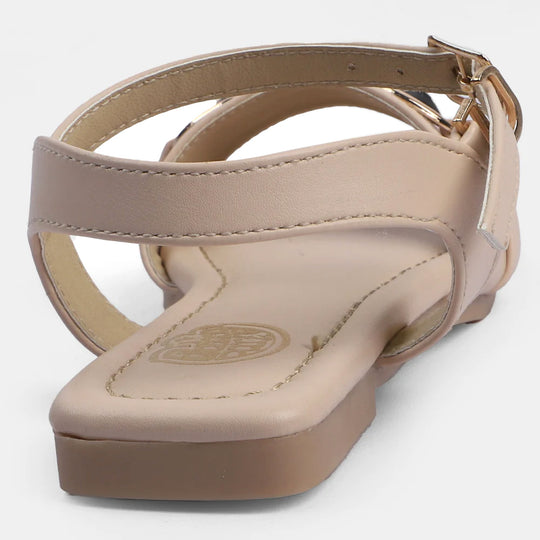 Girls Sandal U-K01-BEIGE