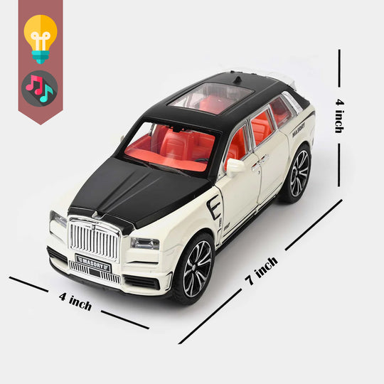 Die-Cast Model Pullback Car With Light Music