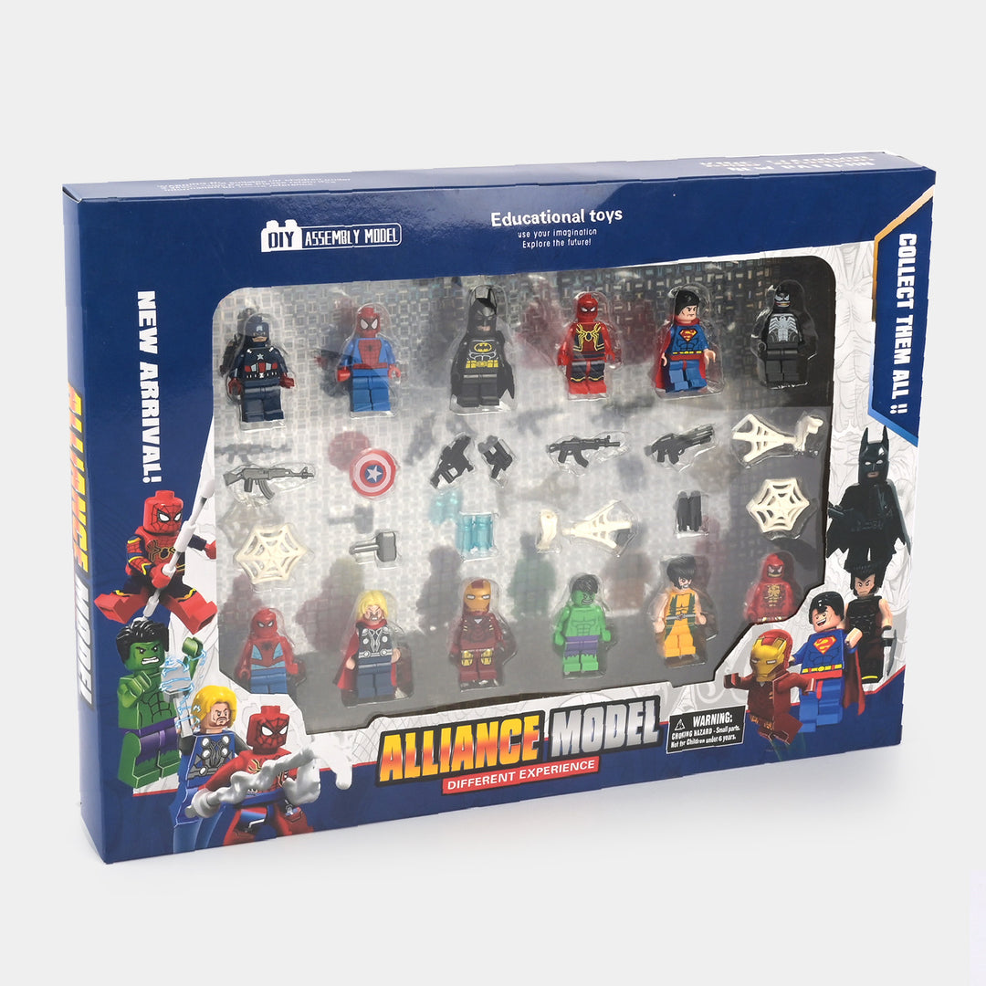 Mini Figures Toy Play Set | 12PCs