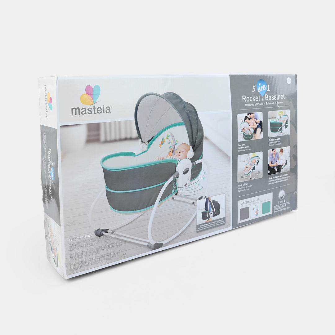 Mastela 5-in-1 Rocker Bassinet