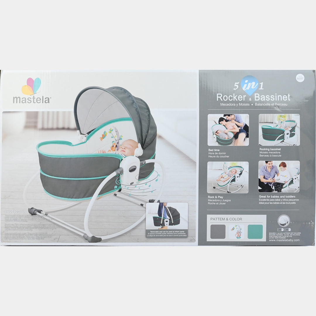 Mastela 5-in-1 Rocker Bassinet