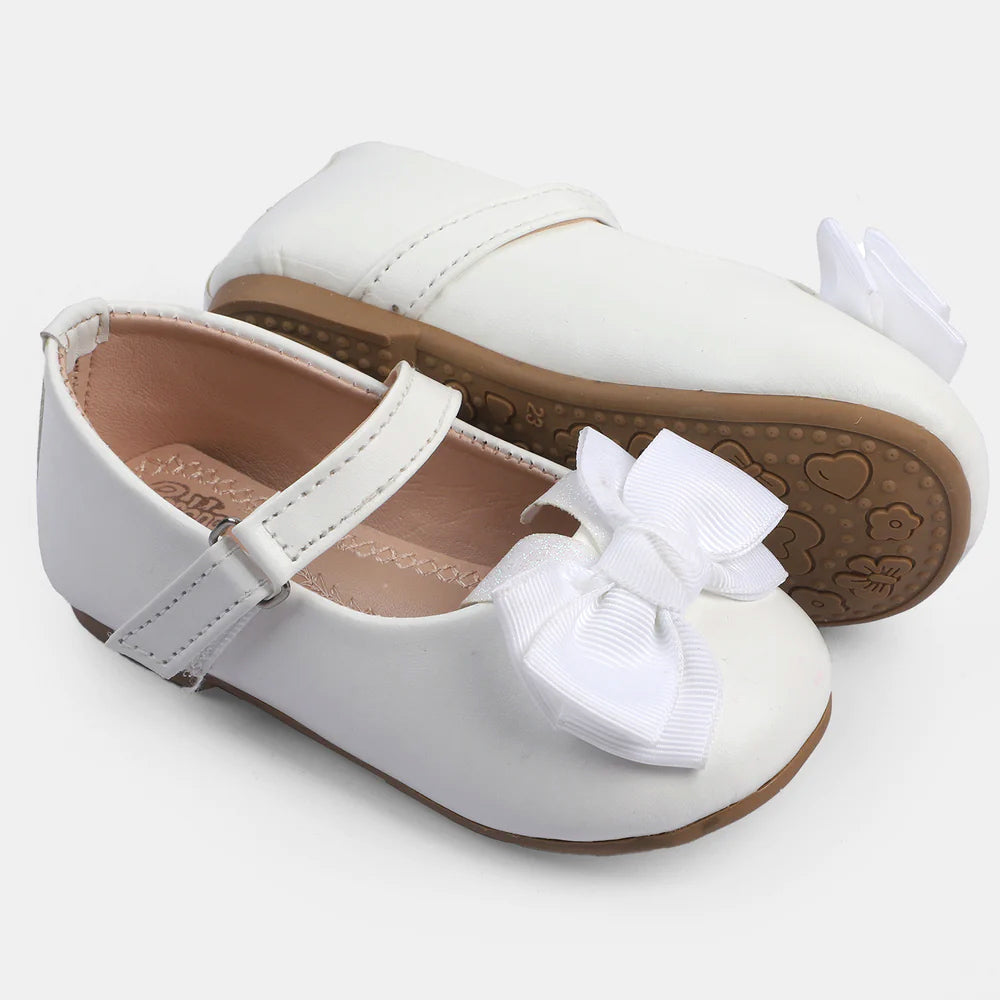 Girls Pumps 1279-White