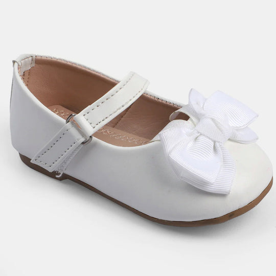 Girls Pumps 1279-White