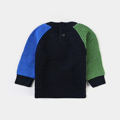 Infant Boys Acrylic Sweater Polaroid-Multi