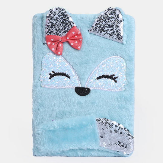 Cute Character Fur Diary/Notebook