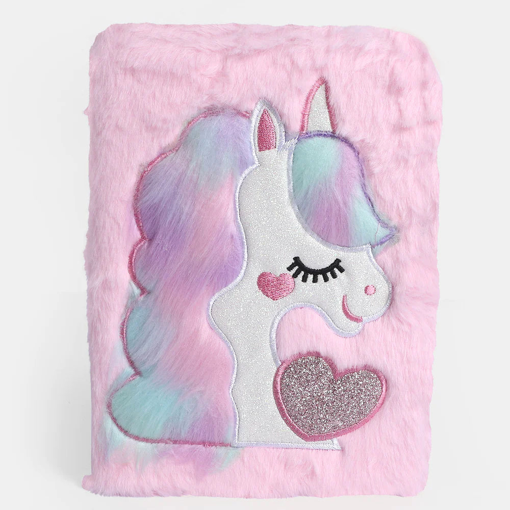 Cute Character Fur Diary/Notebook