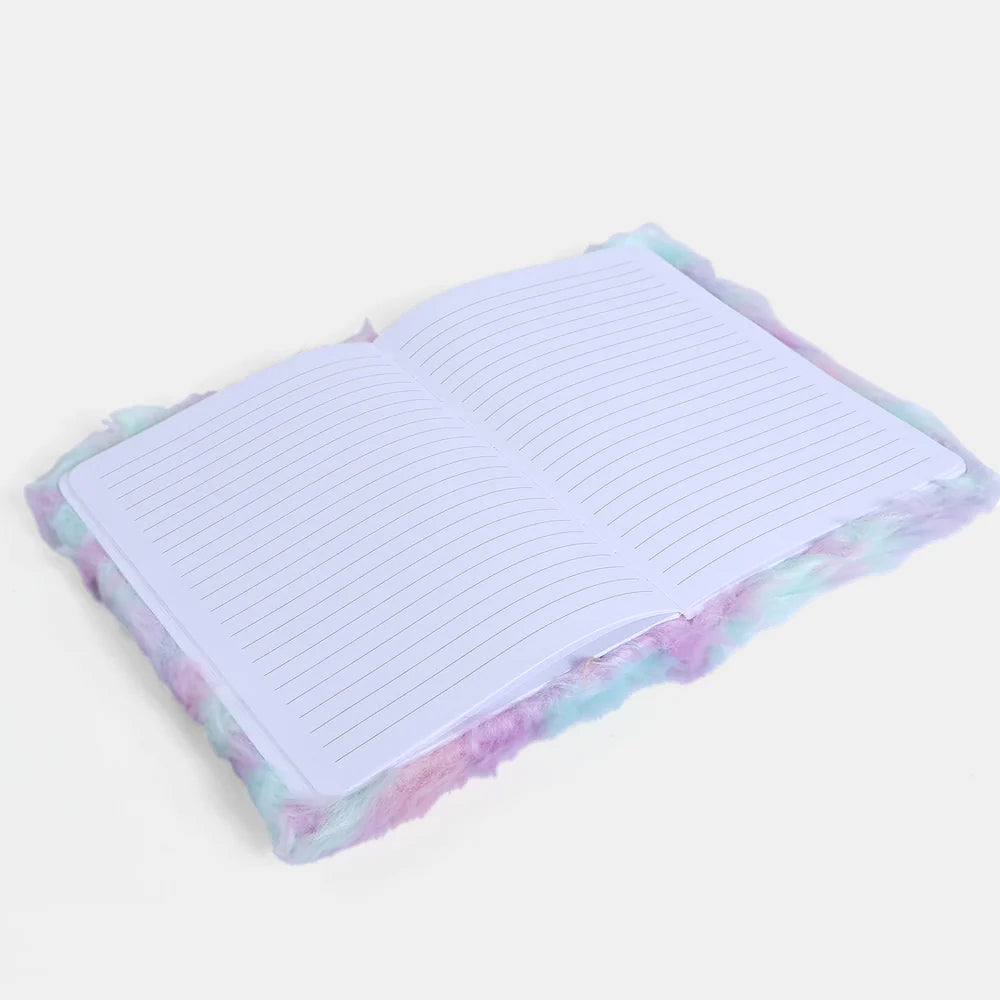 Cute Character Fur Diary/Notebook