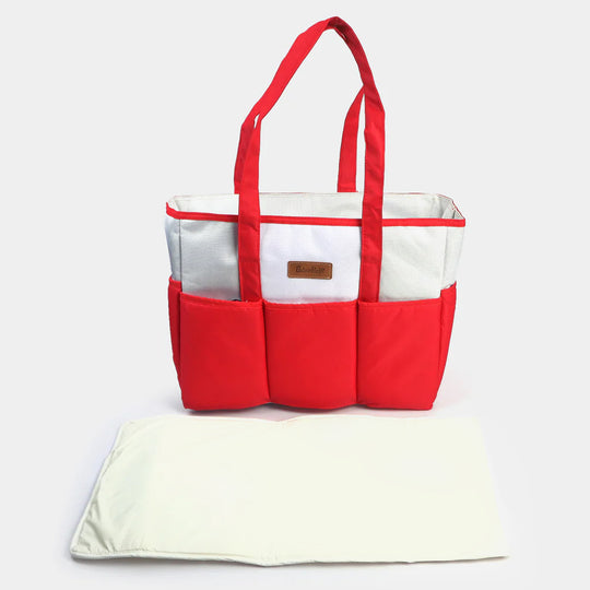 Baby Care Mother Bag | Red