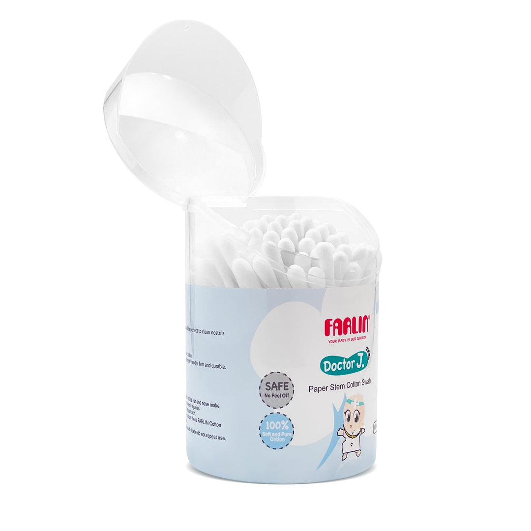 Farlin Paper Stem Cotton Swabs