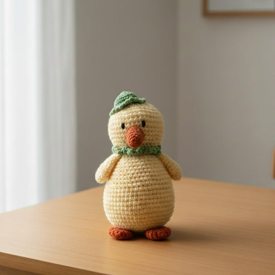 Yellow Chick Handmade Crochet Stuff Toy