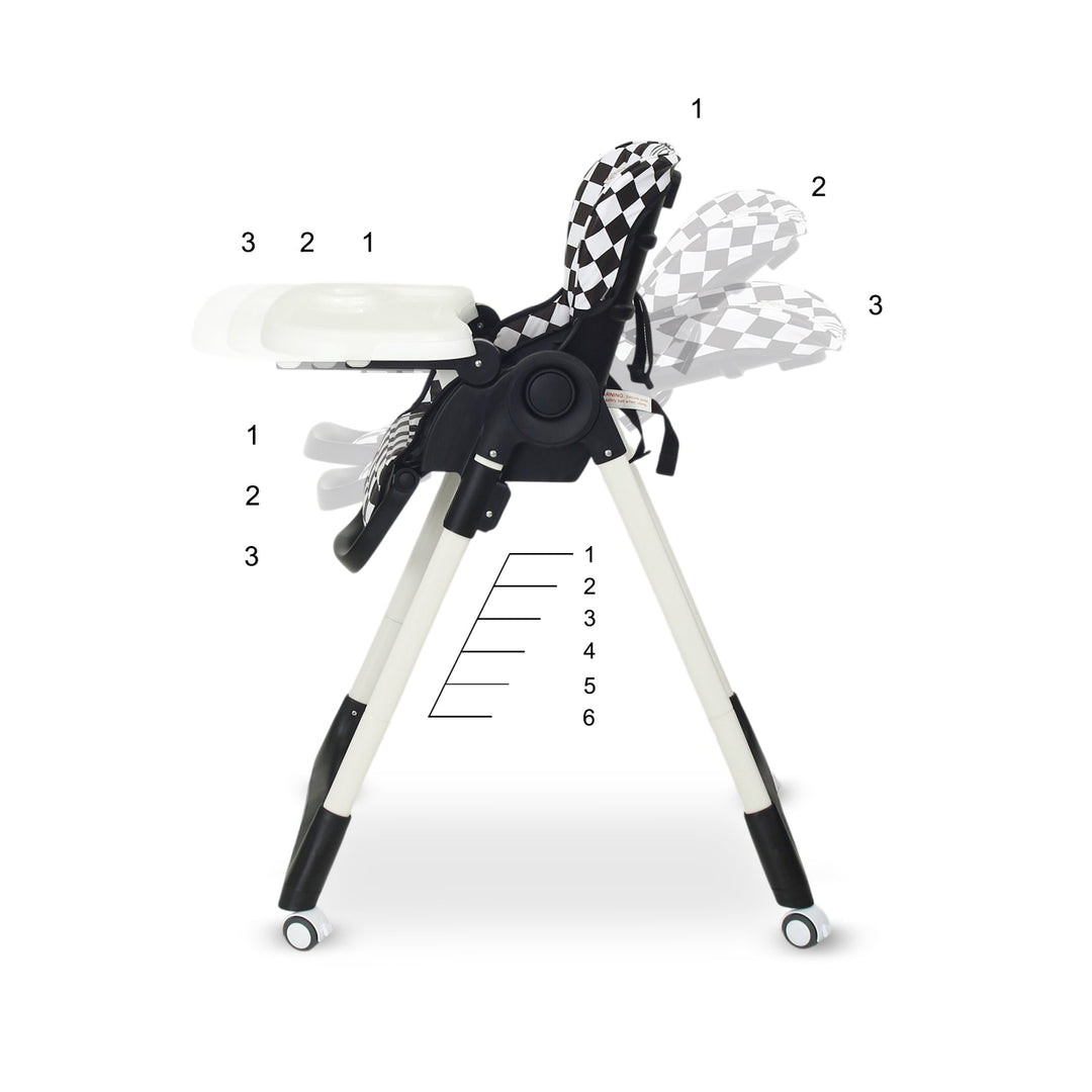 Tinnies Adjustable High Chair T024-C
