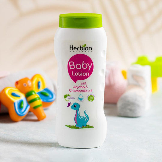 Herbion Baby Lotion With Jojoba & Chamomile Oil - 200ml