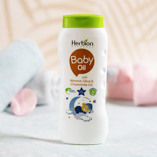 Herbion Baby Oli With Almond, Olive & Chamomile Oil - 200ml