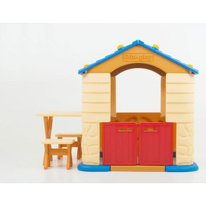 ACTIVITY EDU-PLAYHOUSE WITH TABLE AND CHAIR SET