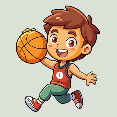 Rubber Basketball For Kids | Mini