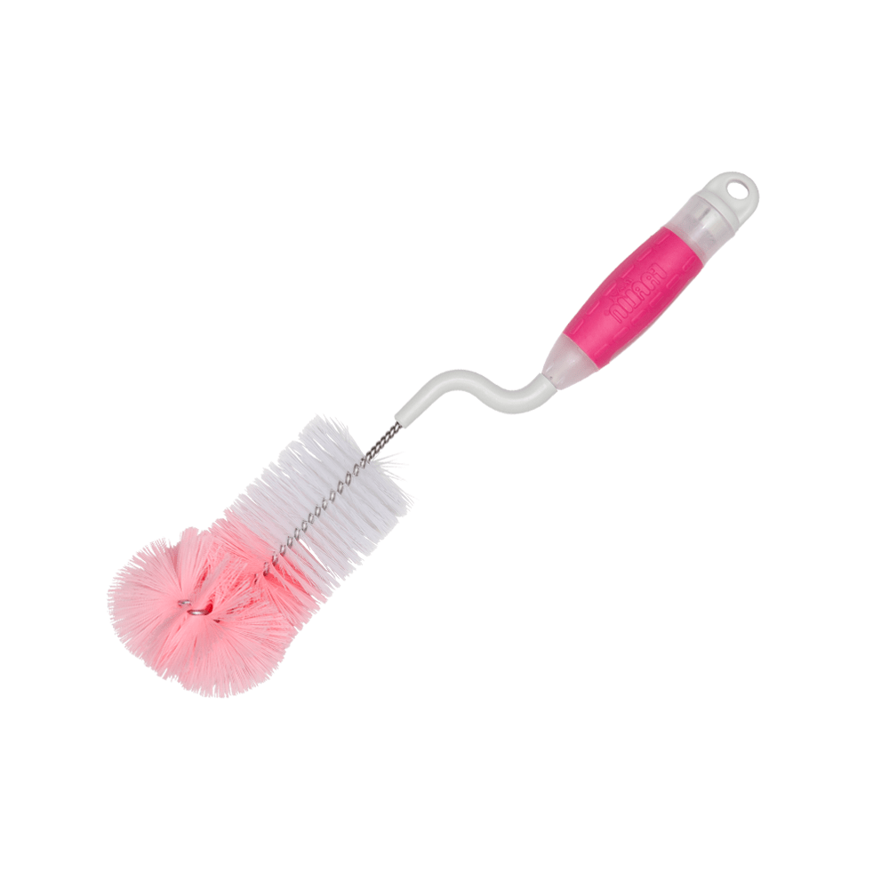 Farlin Bottle & Nipple Brush / Card BF-263 E-C PINK