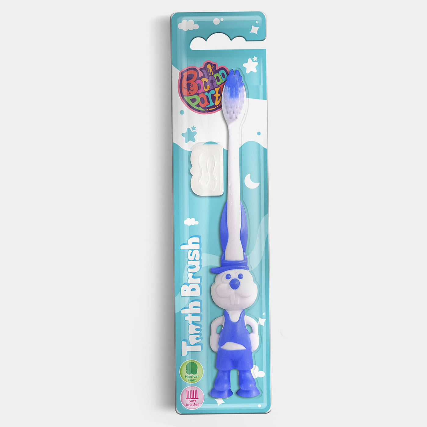 Toothbrush Magic Rabbit For Kids-BLUE