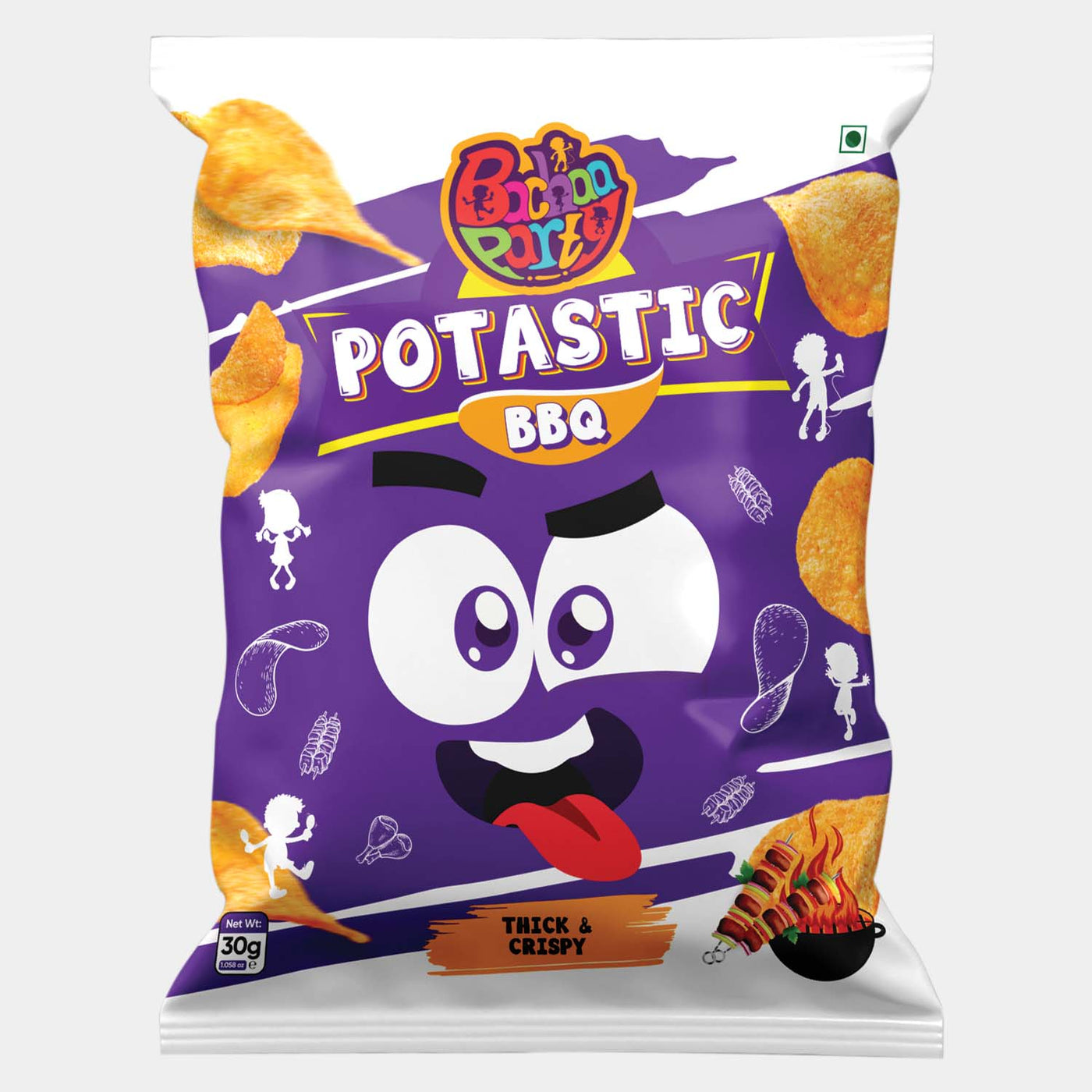 Bachaa Party Potastic Chips | BBQ