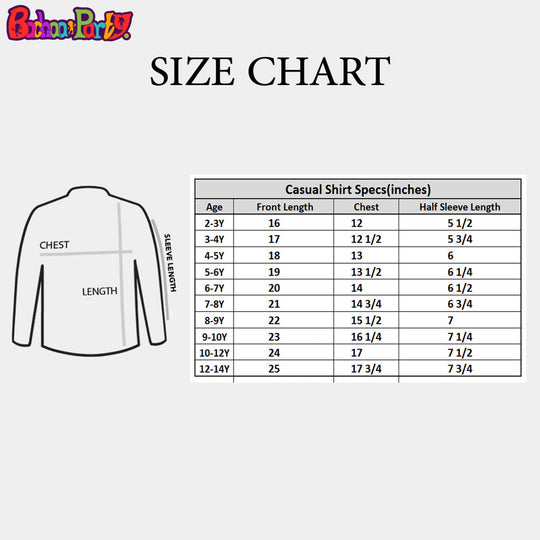 Boys Slub Jersey Casual Shirt H/S Summer-Sky