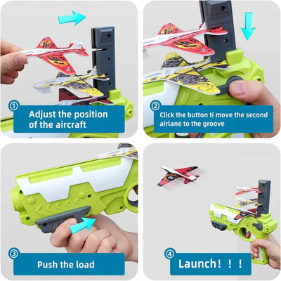 Air Battle Continuous Launcher For Kids