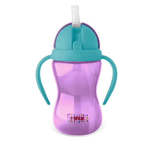 Farlin Sipper Cup With Handle Purple | 270ml | 9M+