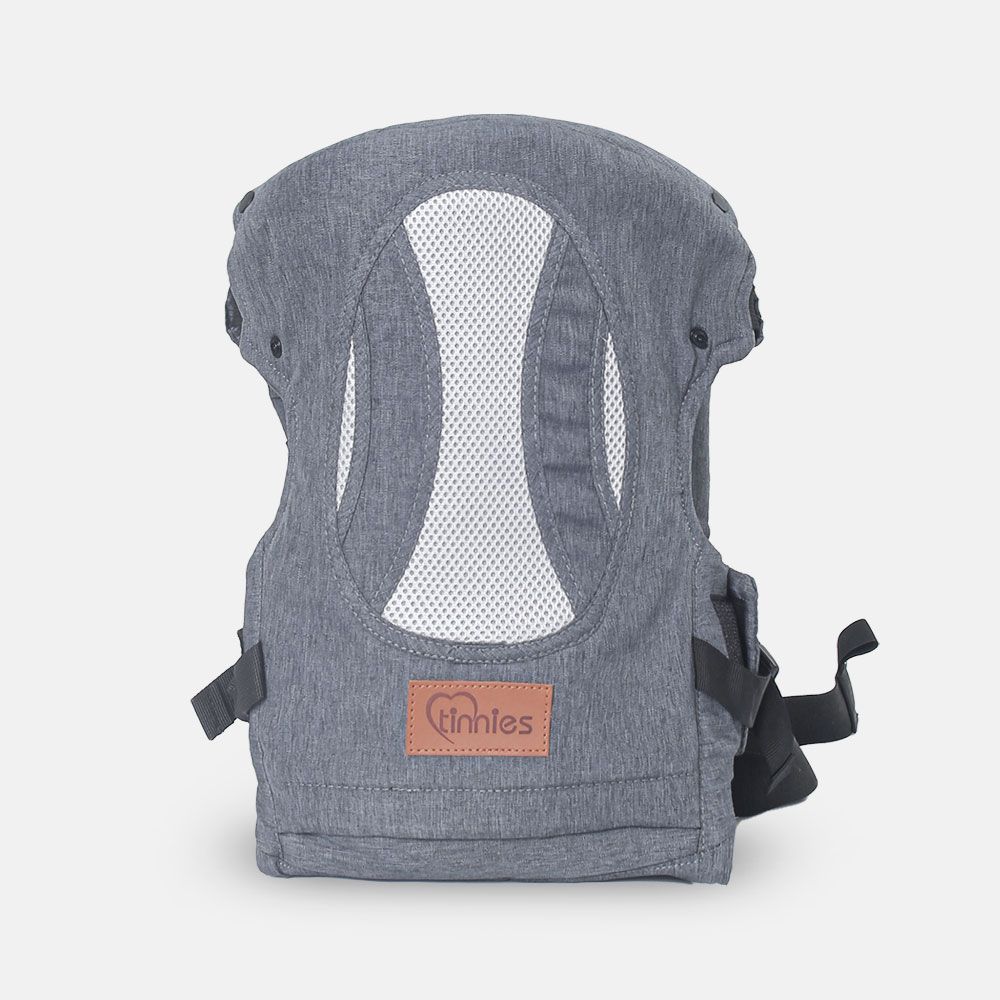 TINNIES CARRIER/BABY CUDDLER - GREY