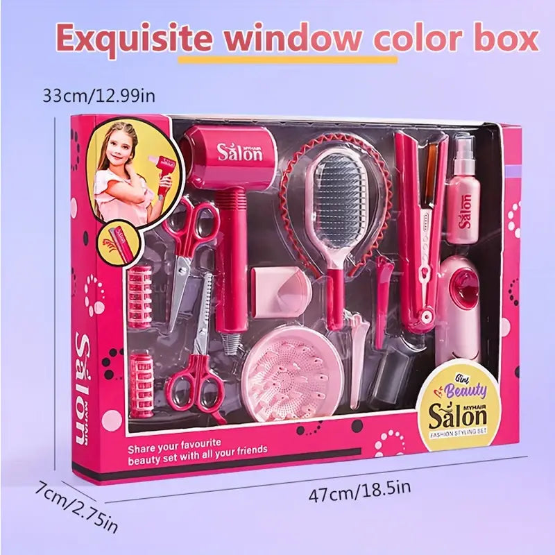 Hair Salon Play Set Toy For Girls