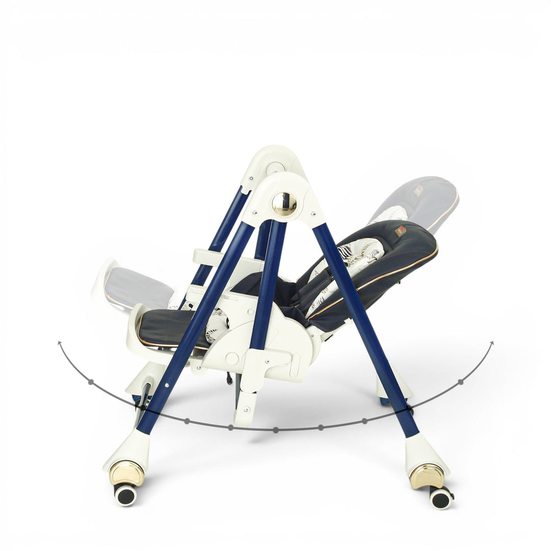 TINNIES ADJUSTABLE HIGH CHAIR BLUE