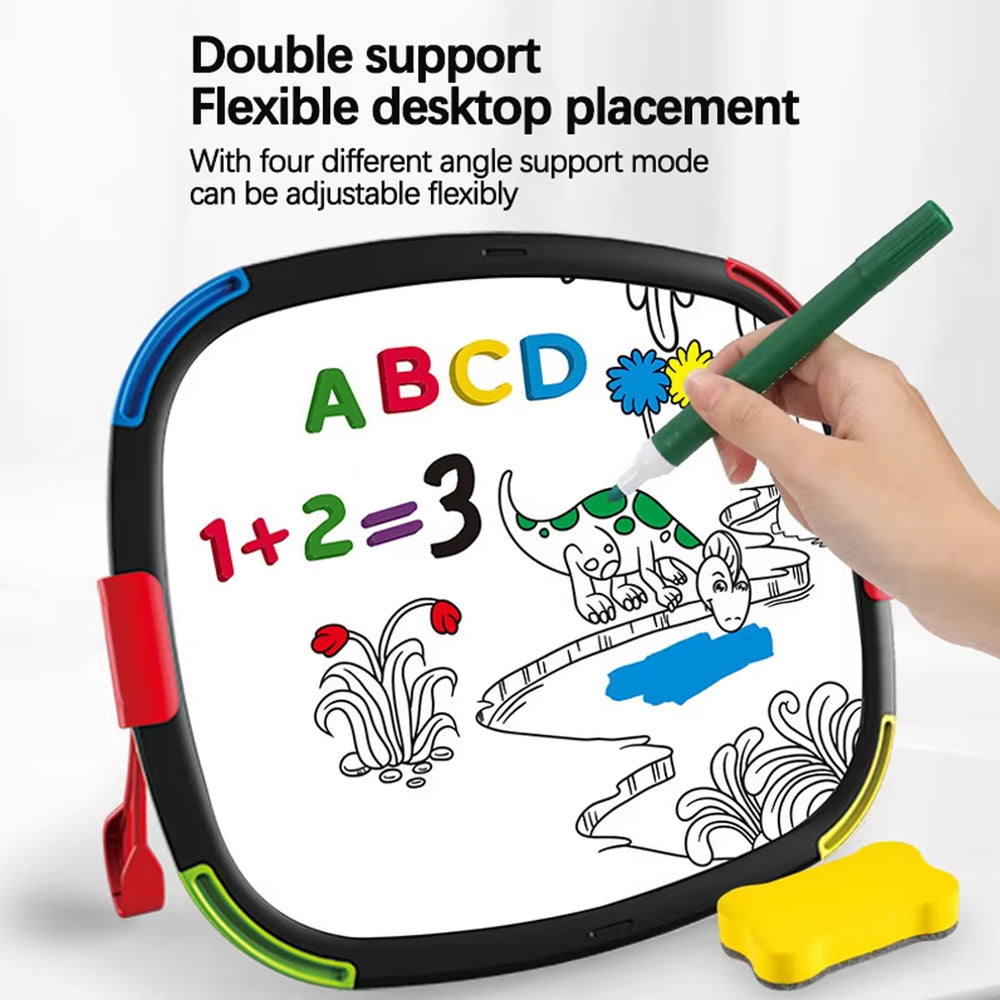 Double Sided Magnetic Puzzle & Drawing Board