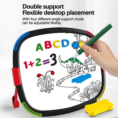 Double Sided Magnetic Puzzle & Drawing Board