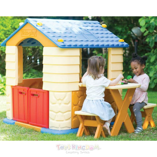 ACTIVITY EDU-PLAYHOUSE WITH TABLE AND CHAIR SET