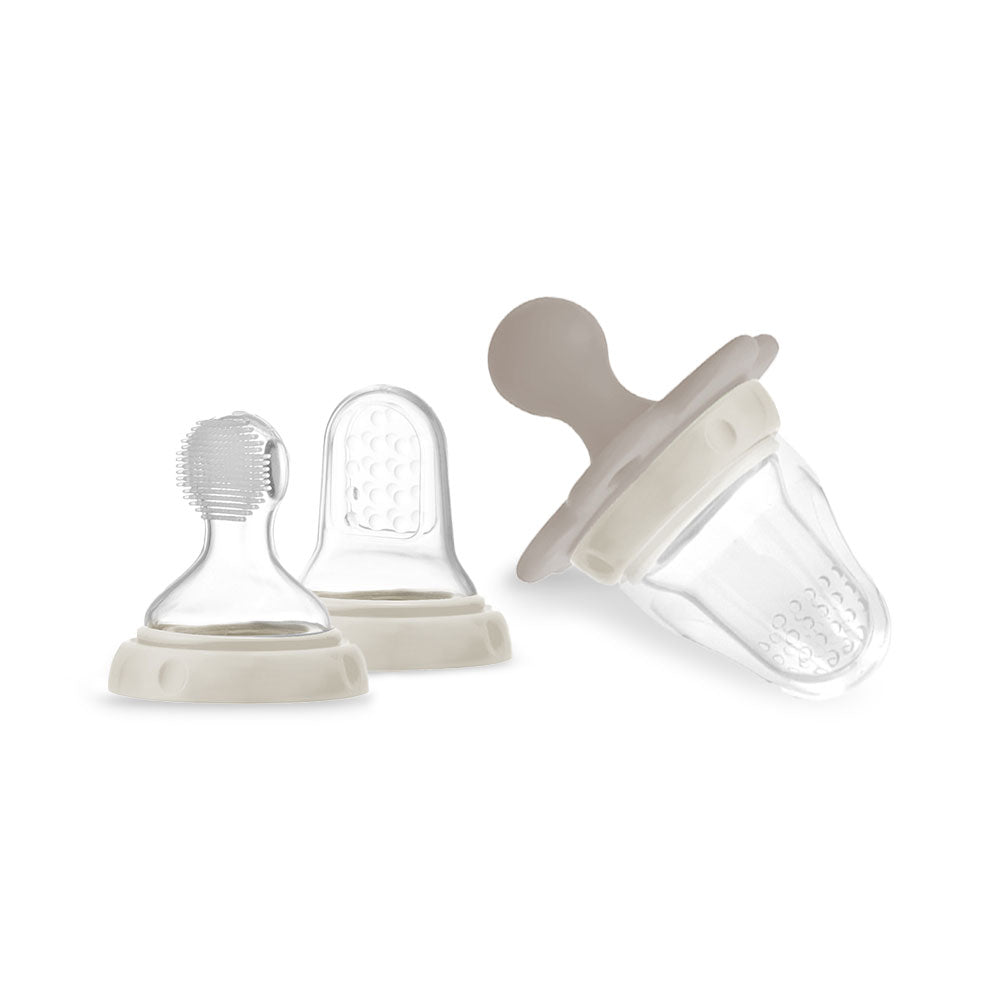 FARLIN GRIP N BITE LOLIPOP BABY ORAL SET - COFFEE