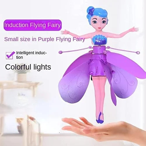 AIRCRAFT FLYING DOLL FOR KIDS - PURPLE