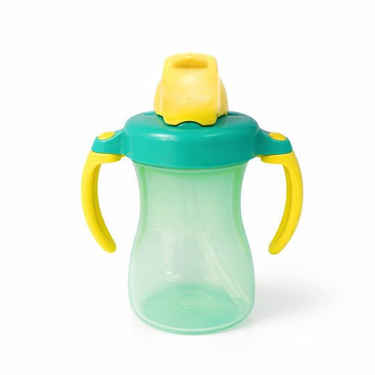 PETITE STRAW BOTTLE GREEN 150ML