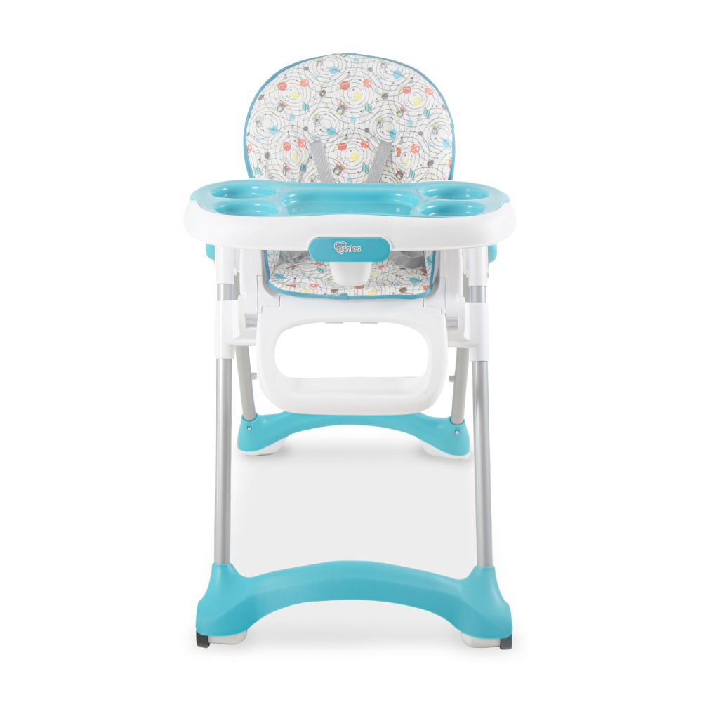 TINNIES BABY HIGH CHAIR BLUE T029