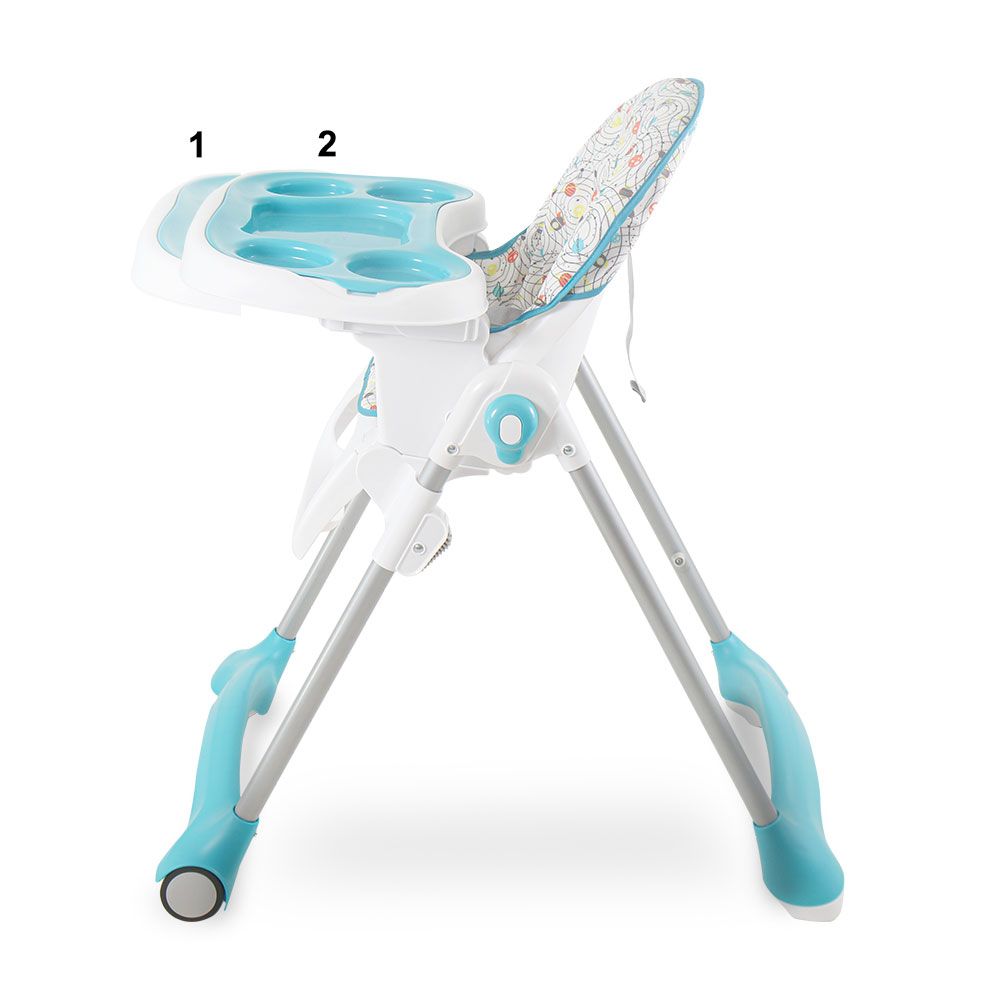 TINNIES BABY HIGH CHAIR BLUE T029