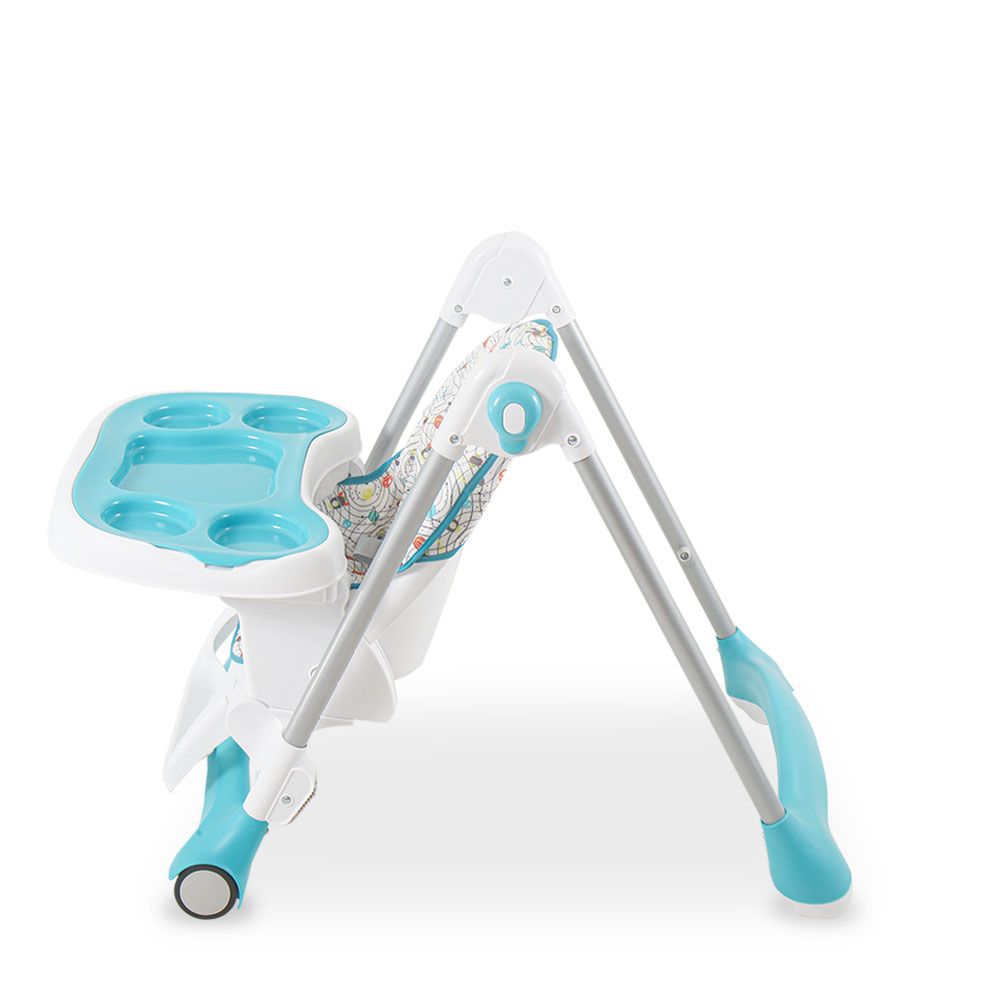 TINNIES BABY HIGH CHAIR BLUE T029