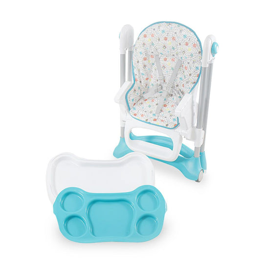 TINNIES BABY HIGH CHAIR BLUE T029