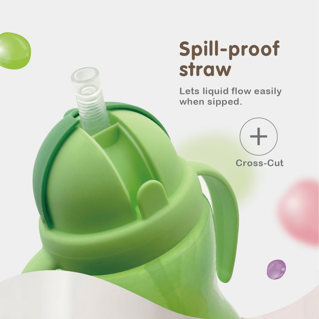Farlin Sipper Cup With Handle Green | 270ml | 9M+