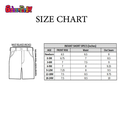 Infant Boys Cotton Interlock 4 Piece Set (T-Shirt/Short/Cap/Bib)-Melange