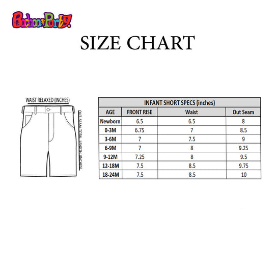 Infant Boys Cotton Twill Short Characters