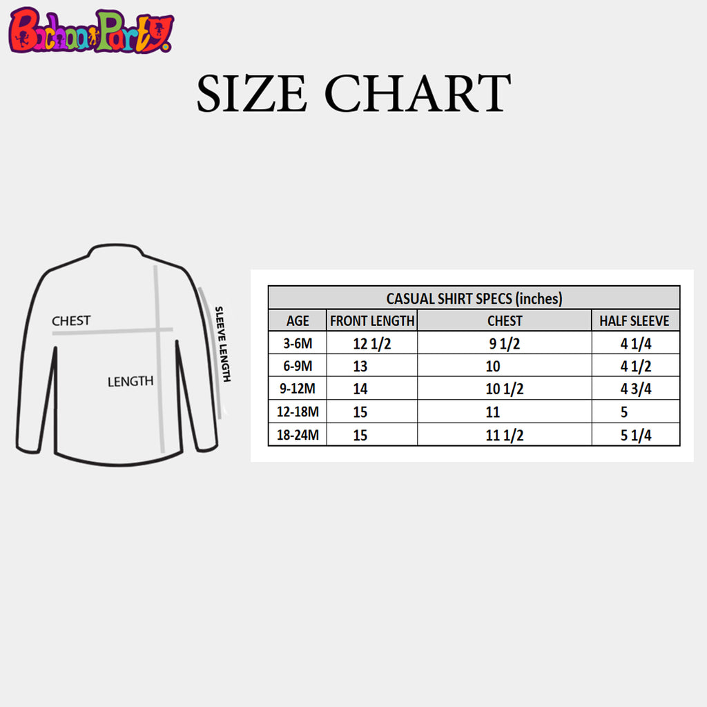 Infant  Boys Printed Shirt Pakistan Map - White