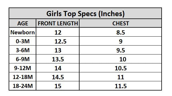 Girls Set 2 Pcs Top and Skirt Rainbow Beach-Pastel